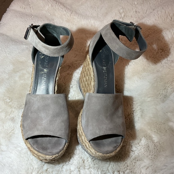 Stuart Weitzman Sohojute Platform Wedge Sandals - Picture 4 of 8